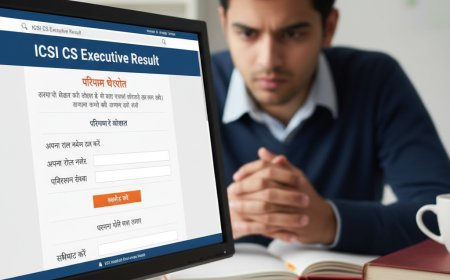 CS Executive Result जारी: ICSI ने घोषित किए परिणाम