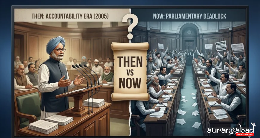 Parliament Logjam: Congress Uses 2005 Manmohan Singh Video to Corner Govt on Adani Row