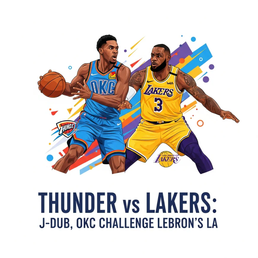 Thunder vs Lakers: J-Dub, OKC Challenge LeBron's LA