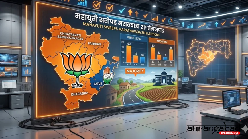 Marathwada ZP Results 2026: BJP Emerges Largest Party in Sambhajinagar, Parbhani & Dharashiv; Congress Holds Fort in Latur