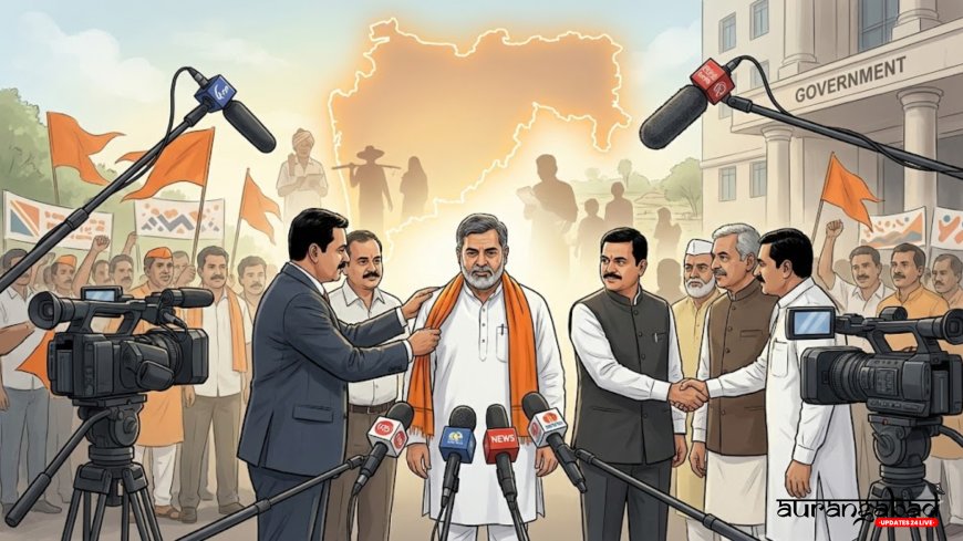 कन्नड़ के पूर्व विधायक हर्षवर्धन जाधव और किसान नेता शिंदे गुट में शामिल; मराठवाड़ा में शिवसेना (शिंदे) को बड़ी मजबूती