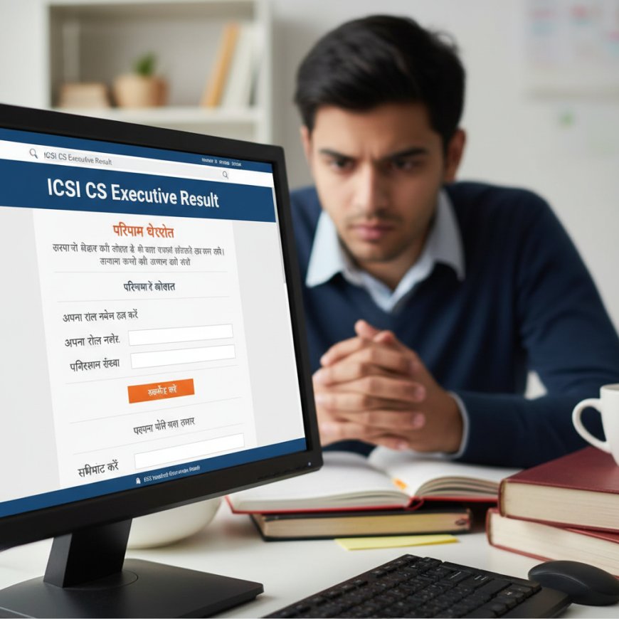 CS Executive Result जारी: ICSI ने घोषित किए परिणाम